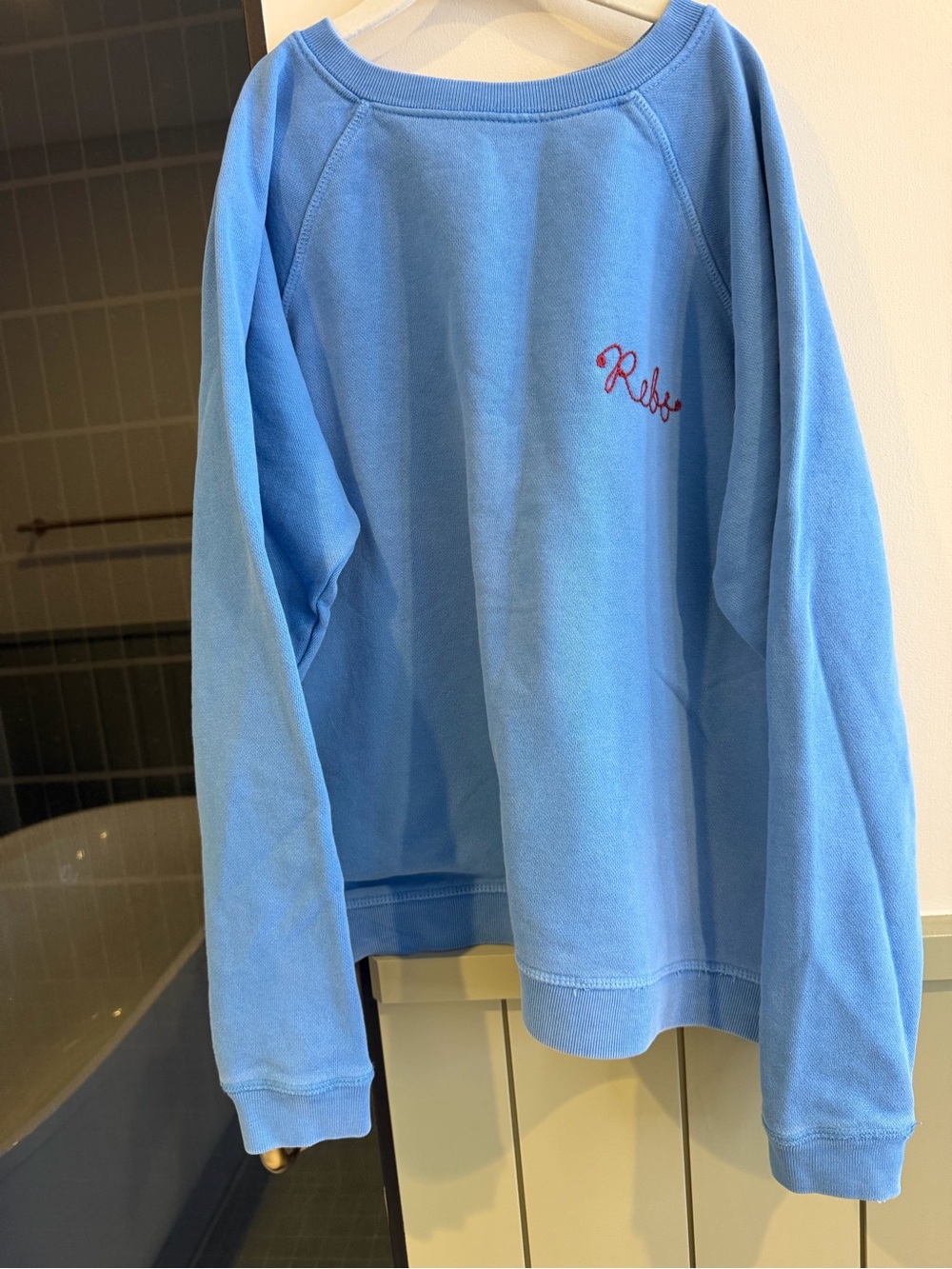 Hey Gang embroidered sweatshirt